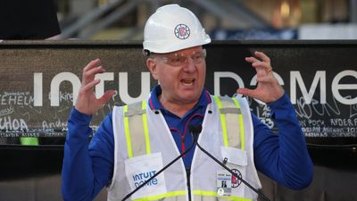 Clippers’ Steve Ballmer Is Ecstatic About the Toilets at Team’s New Arena
