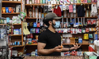 New York mayor’s message to bodegas: ban shoppers who won’t remove masks