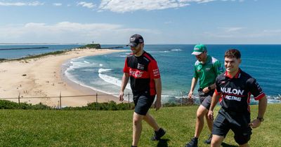 Supercars drivers take in Newcastle 500 track ahead of 2023 race weekend