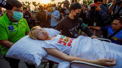 Thai hunger strike activists calling for justice reforms fight for life in hospital