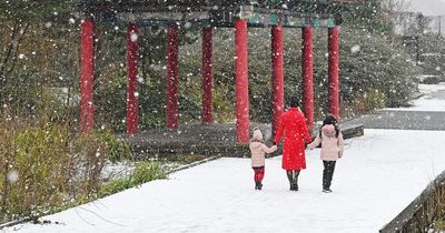 Exact time snow is expected to fall on Liverpool today