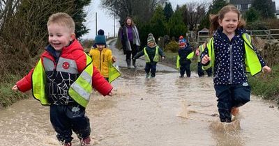 Springholm Nursery youngsters settling in to new home at Kirkpatrick Durham