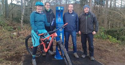 New water refill tap installed in Dumfries and Galloway woodland