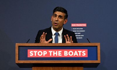 ‘Stop the boats’: Sunak’s anti-asylum slogan echoes Australia’s harsh policy