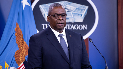 Watch: US defence secretary Lloyd Austin arrives in Egypt during Middle East tour