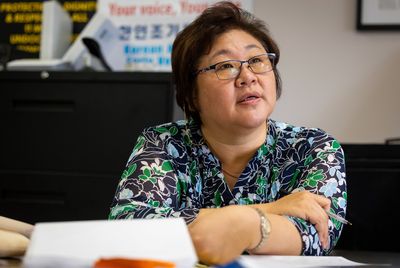 At a Korean community center in Houston, the struggle immigrant Texans face with language barriers is clear