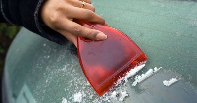 Drivers are just learning the 'magic' defrosting button for icy windscreens