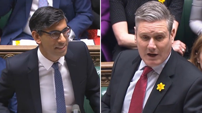 Watch: Rishi Sunak faces Keir Starmer in PMQs after small boats bill announced