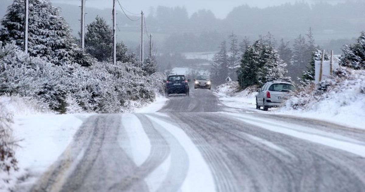 Met Eireann issue snow warning for entire country with…