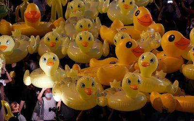 Satirical duck calendars land Thai activist in jail for insulting king