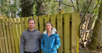 Public footpath left 'blocked' by six-foot fence near manor house