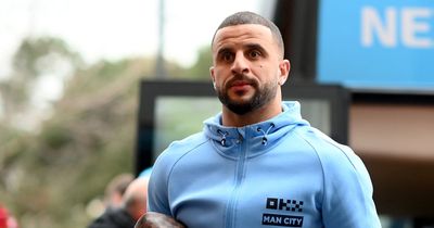 Kyle Walker being probed by police after being filmed 'flashing in bar and kissing woman'