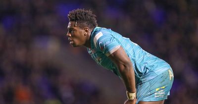 Justin Sangare played in Leeds Rhinos win at St Helens while partner was in labour