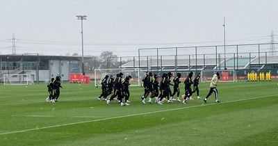 Manchester United training squad for Real Betis fixture revealed