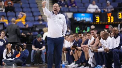 Brey Blasts Officials After Loss in Final Notre Dame Game