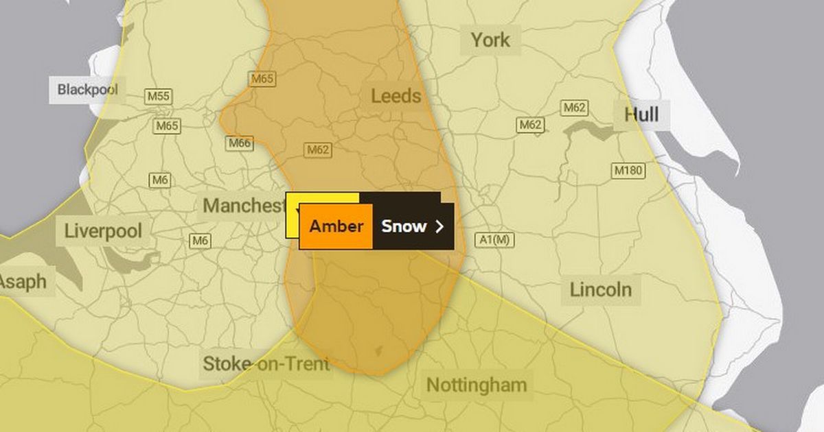 Met Office Issues 19-hour Amber Weather Warning For…