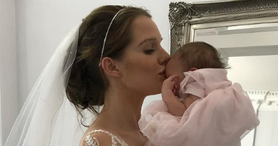 Helen Flanagan shares sweet snap in wedding dress despite split from fiance Scott Sinclair