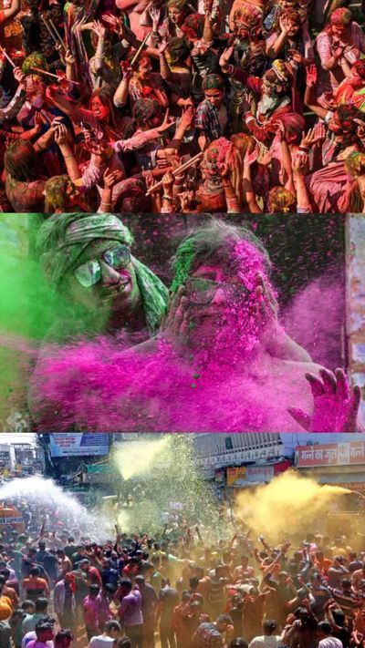 Country soaks in Holi festivities