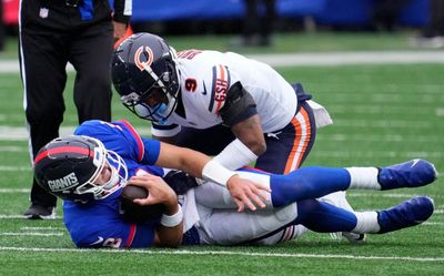 Giants’ Darius Slayton had the dumbest comeback to Bears’ Jaquan Brisker trashing Daniel Jones