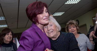 Sharon Osbourne pays special visit to celebrate her auntie's 100th birthday in Prestwich