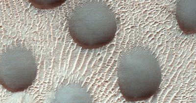 NASA scientists confused over 'unusual' red circles that have appeared on surface of Mars