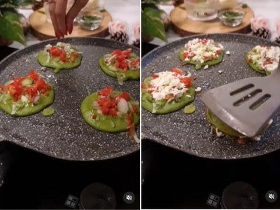 Dietitian shares Hara Bhara Pizza recipe (it is rich in calcium, fibre)