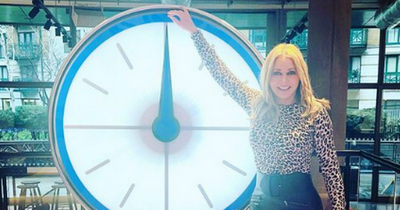 Carol Vorderman reunited with famous Channel 4 Countdown clock as she hails 'happy days'
