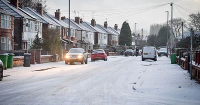 When the weather warning is in place in Greater Manchester as region braces itself for more snow