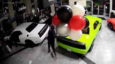 Watch Six Challenger Hellcats Stolen From Dealership In Under 60 Seconds