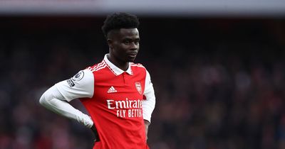 Gabriel Martinelli delivers five-word update on Bukayo Saka's Arsenal contract talks