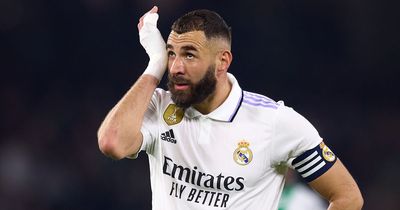 Karim Benzema 'misses' Real Madrid training as Liverpool watch on ahead of Champions League tie