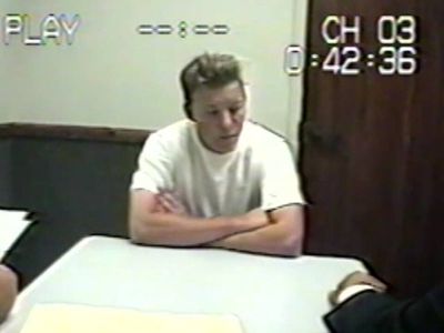 Police interview footage shows killer Paul Flores with black eye after Kristin Smart’s 1996 murder