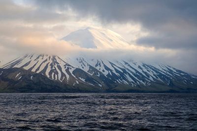 Swarm of earthquakes at remote Alaska volcano signal unrest