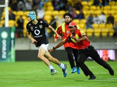 NZ pitch invader 'idiots' prompt calls for tougher laws