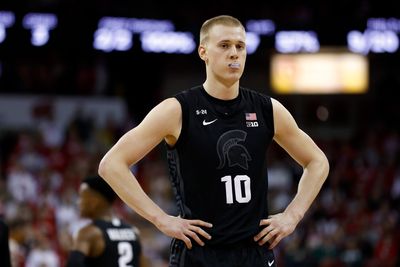MSU forward Joey Hauser says unlikely he’ll return for another season
