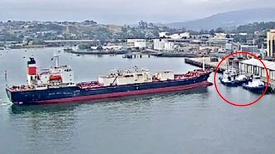 The Goliath — the bulk cement carrier involved in tugboat sinkings — re-admitted to Tasmanian waters after ban