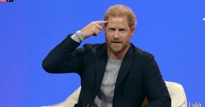Prince Harry makes first public appearance after announcing the christening of Lilibet