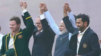 Watch: Rohit Sharma and Steve Smith receive Test caps from PM Narendra Modi and Anthony Albanese