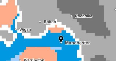 What time snow is set to fall in Greater Manchester today - borough by borough