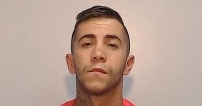 Jealous thug battered girlfriend while she was babysitting his sister's two-year-old child