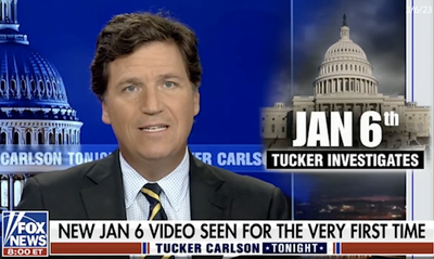 Tucker Carlson claims BLM protest was ‘Antifa’ plot to ‘force Trump from office’