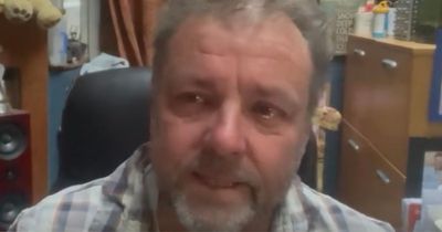 Martin Roberts chokes back tears as he reveals death of his father in emotional video