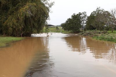 Queensland’s north hit by heavy rain and floods as tropical storm heads south