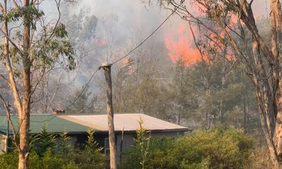 ‘It is ginormous’: bushfire in NSW’s central west puts rural communities on edge