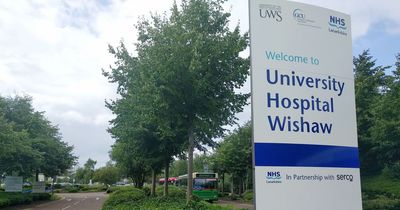 Man rushed to Wishaw hospital with 'serious injuries' as road closed for nine hours following crash