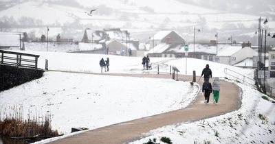 Met Office maps show exactly where in Wales will see snow on Thursday and Friday