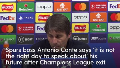 Antonio Conte: Tottenham players and fans cannot ‘hope for a miracle’ trophy