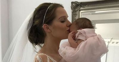 Helen Flanagan confuses fans with wedding dress picture despite split from ex Celtic star Scott Sinclair