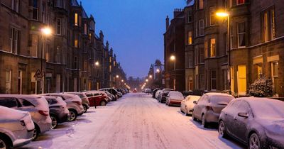 Met Office updates Edinburgh snow and ice warning as wintry weather hits the capital