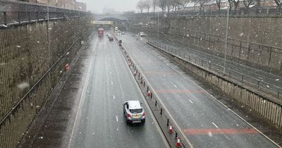 Snowfall causes chaos at Mersey Tunnels during morning rush hour